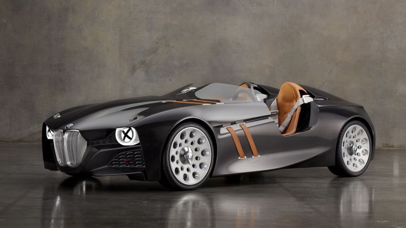 Illustration for article titled BMW 328 Hommage Concept: Retro, Sexy, Cool
